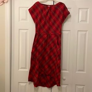 Patagonia San Benito Plaid Dress (Red)